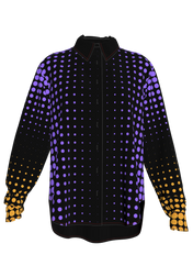 Black Dot Button Up Shirt
