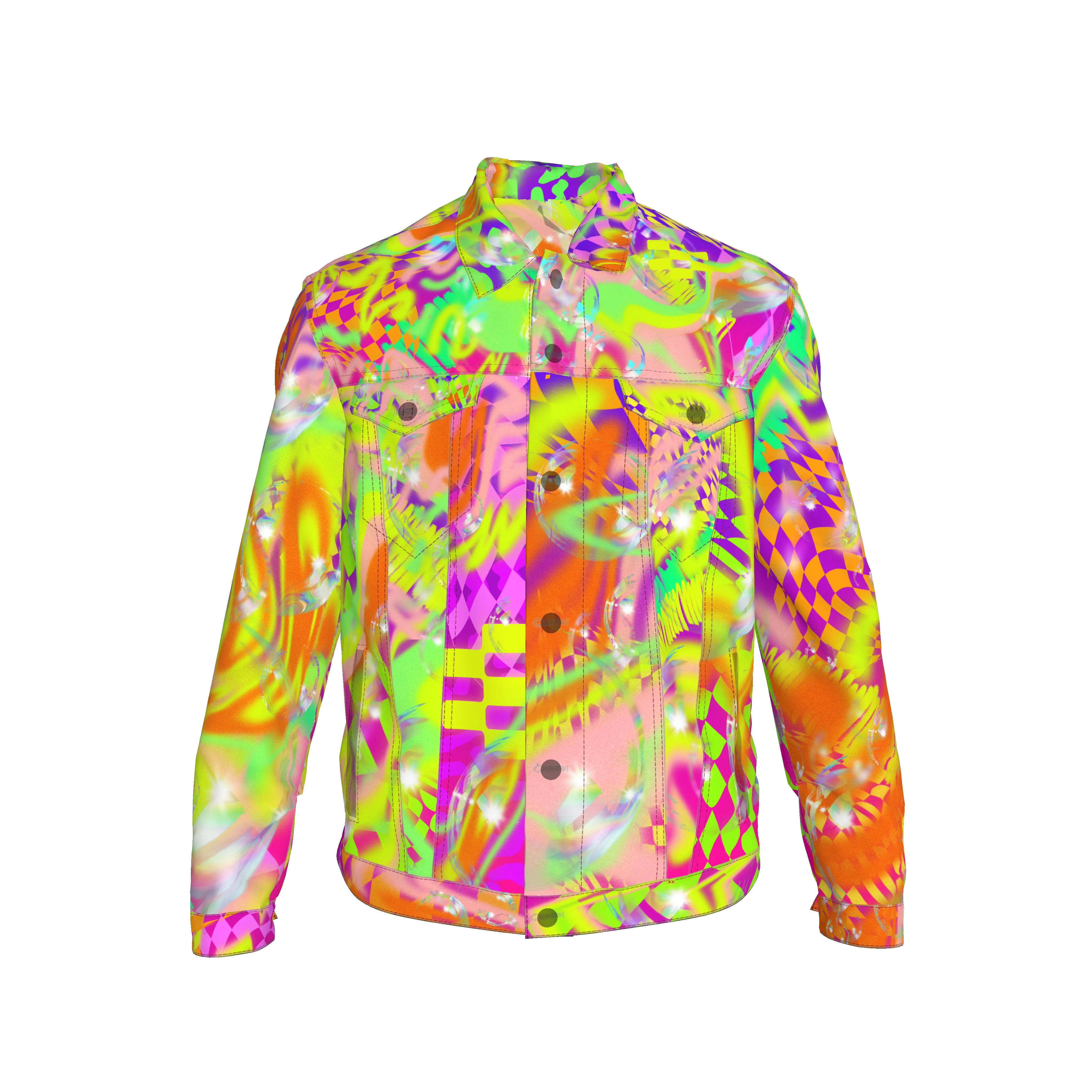 Acid Dream Classic Denim Jacket