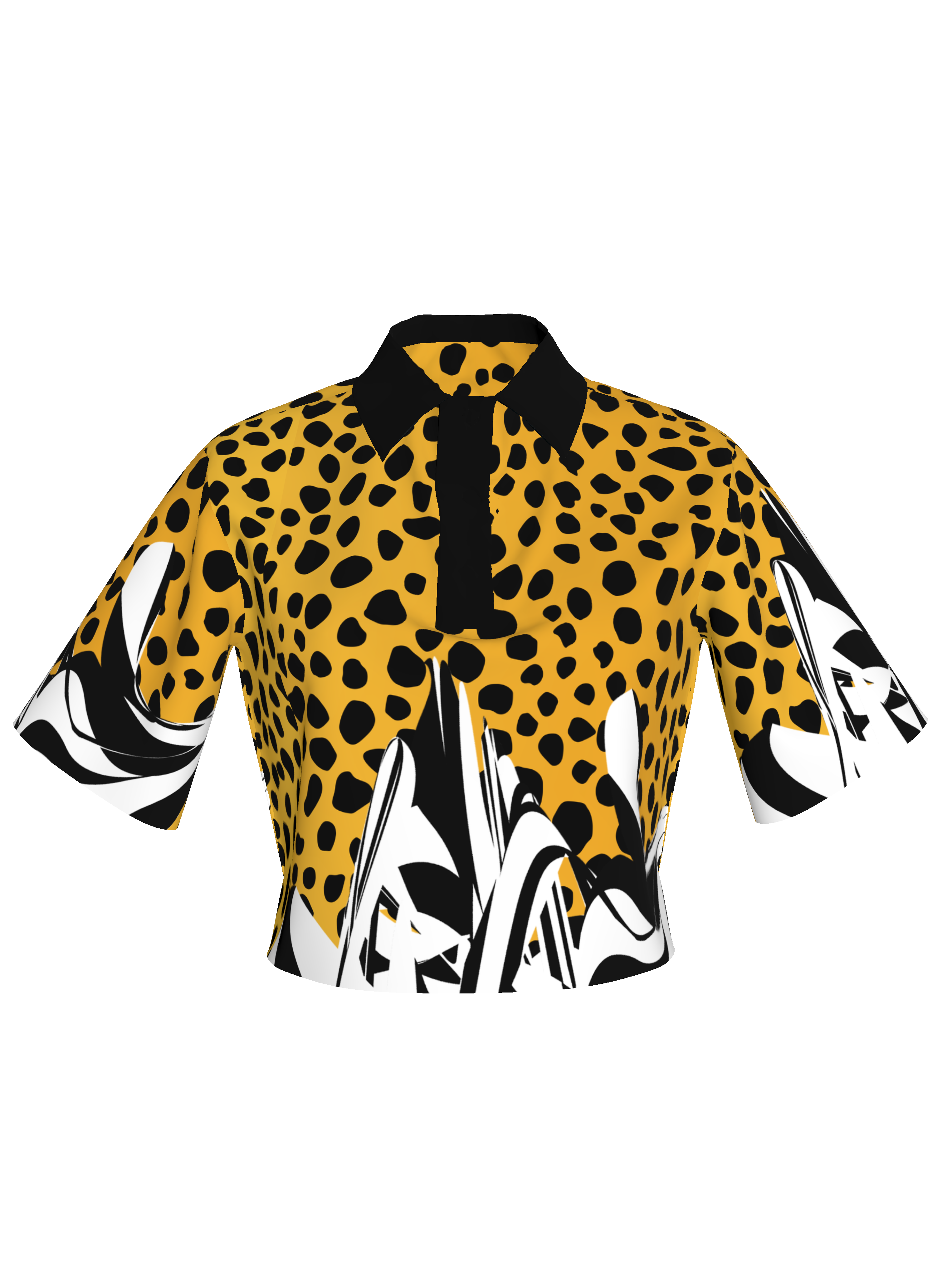 Cheetah Scramble Rugby Polo