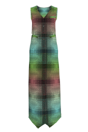 Sea. Glass Dot Gradient Maxi Vest