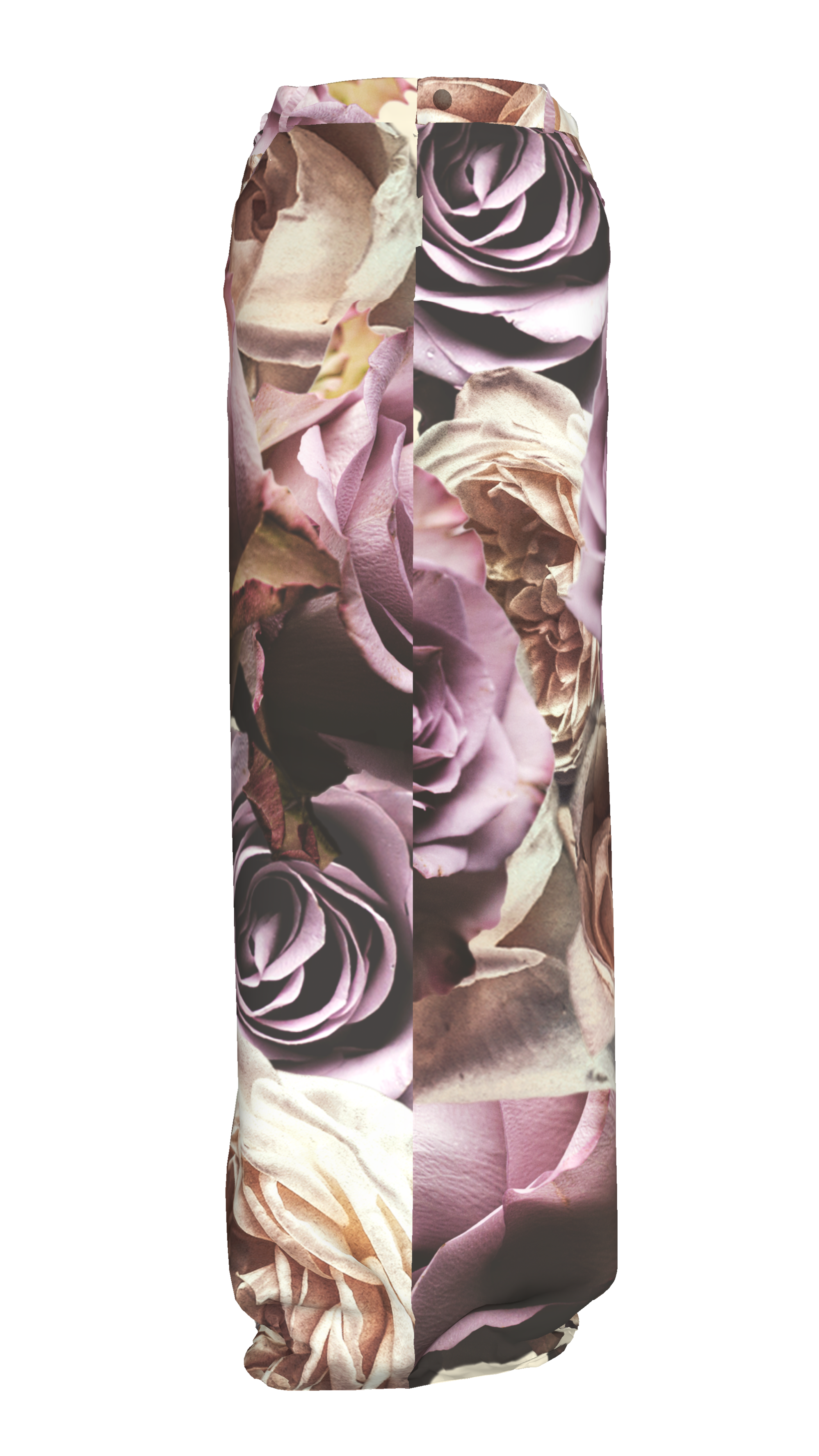 Bouquet Maxi Denim Skirt
