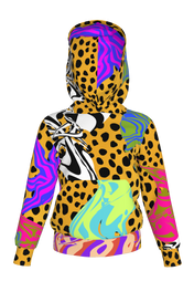 BruceGlen Cheetah Scramble Kid's Hoodie
