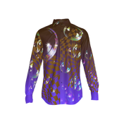 Fig Bubble Button Down 