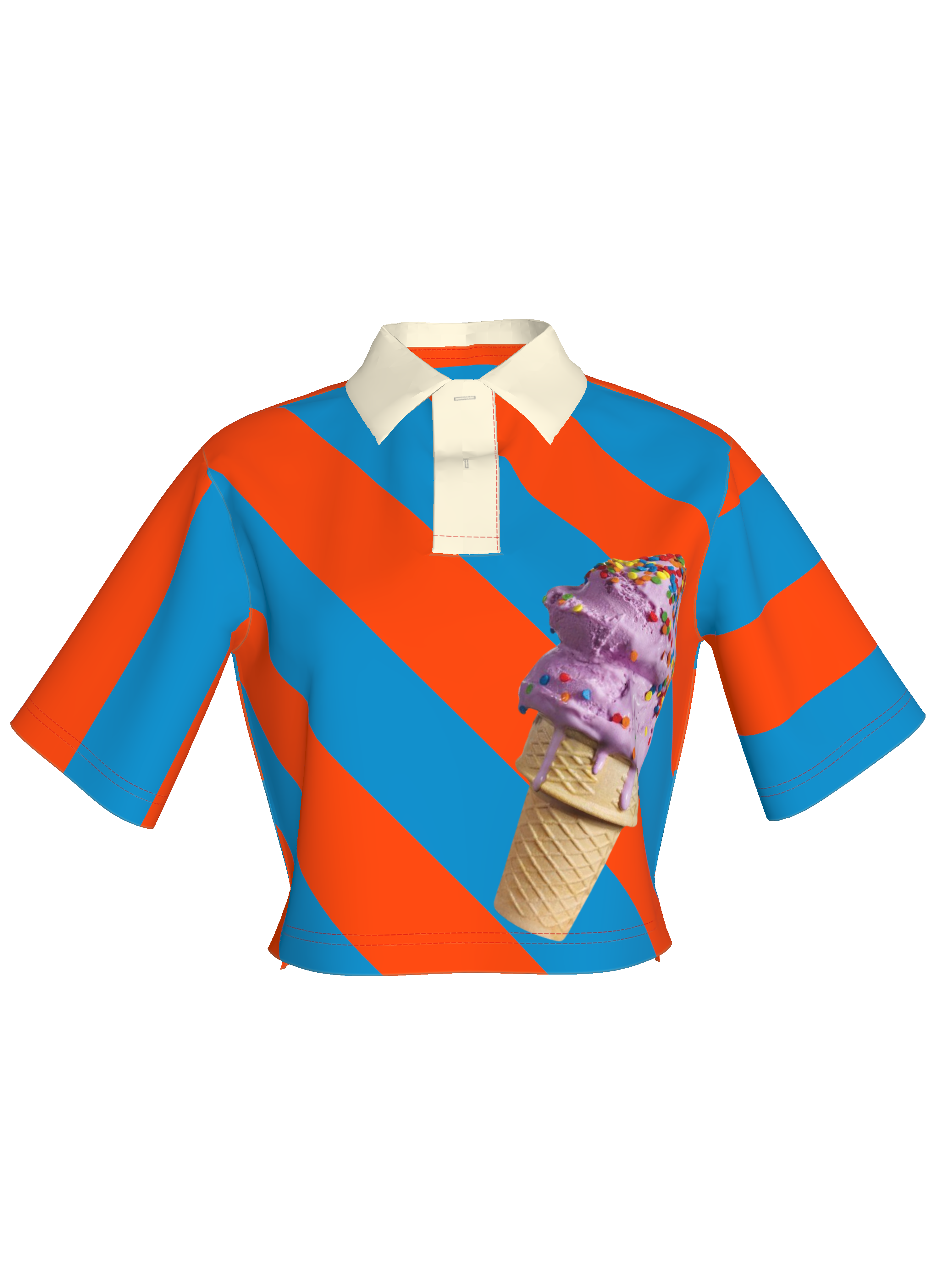 Ice Cream Rugby Polo