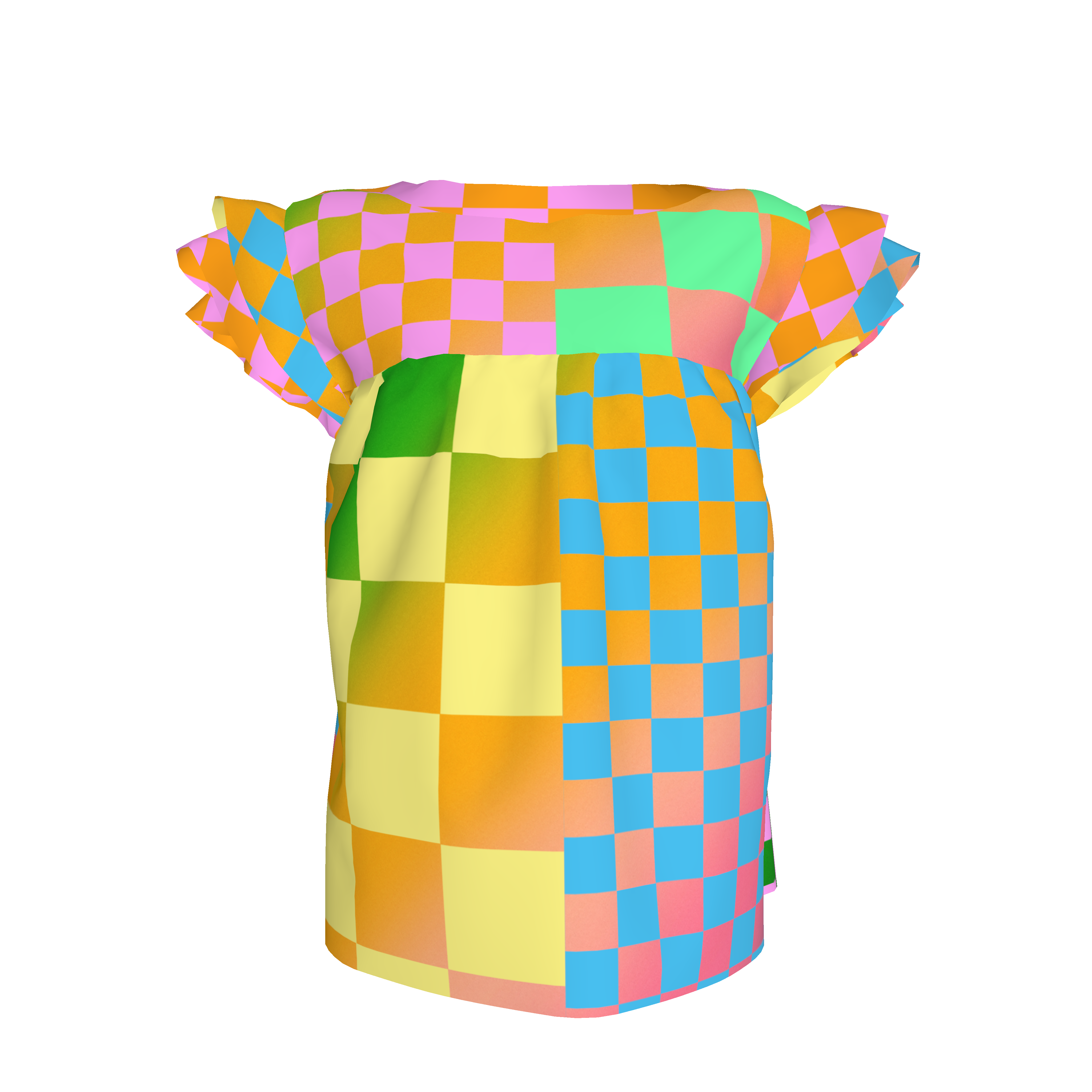 Kid's Psycheck Winged Sleeve Top