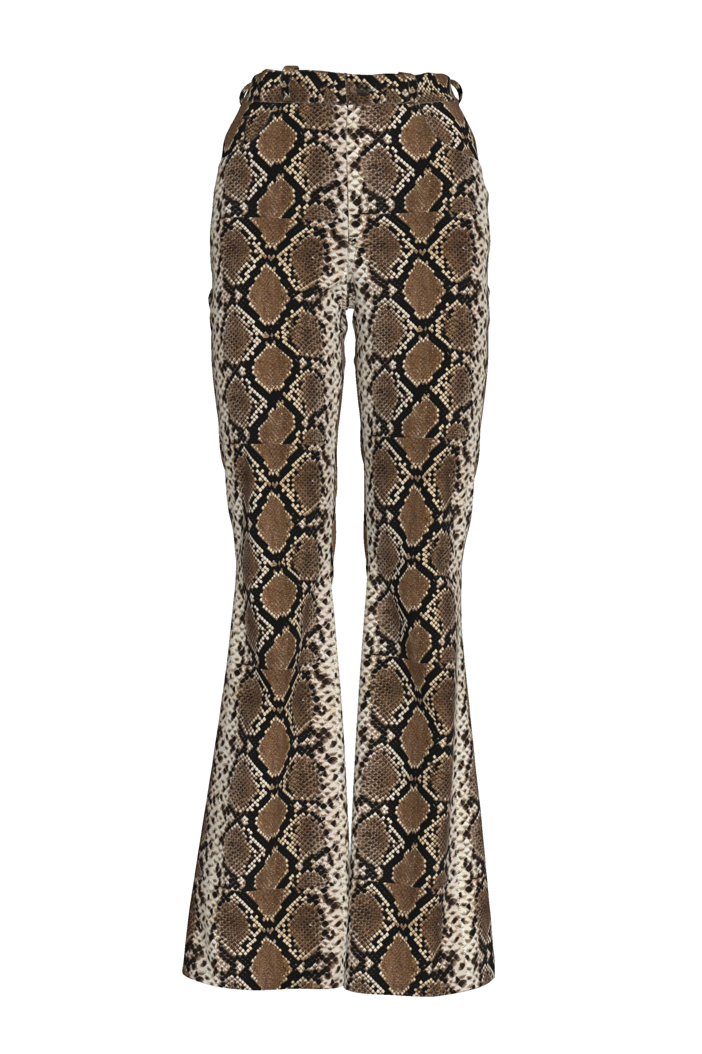 Python Super Flare Jeans