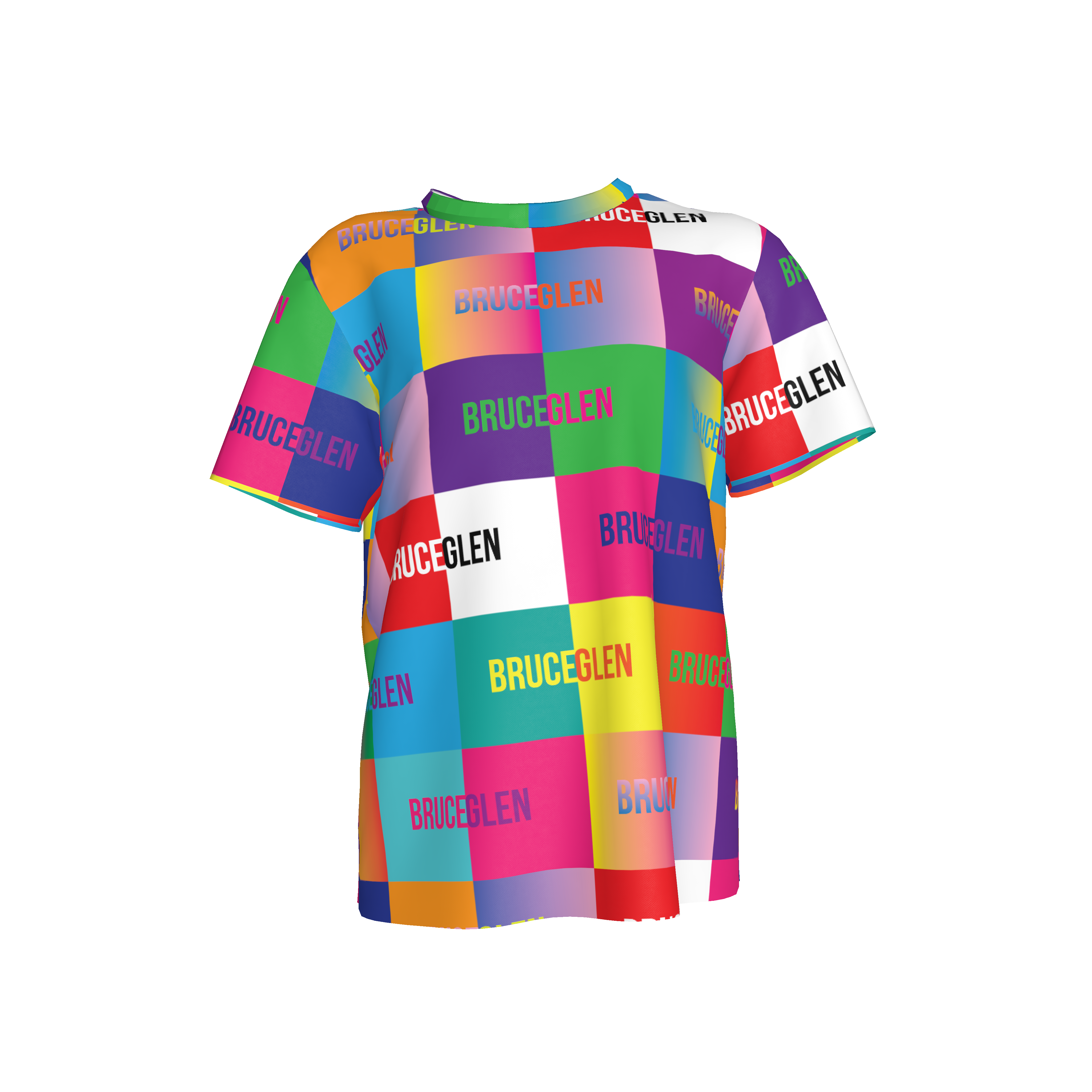 BruceGlen Logo Blocks Kid's Tee