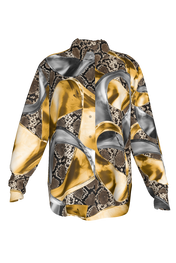 Python Rings Button Up