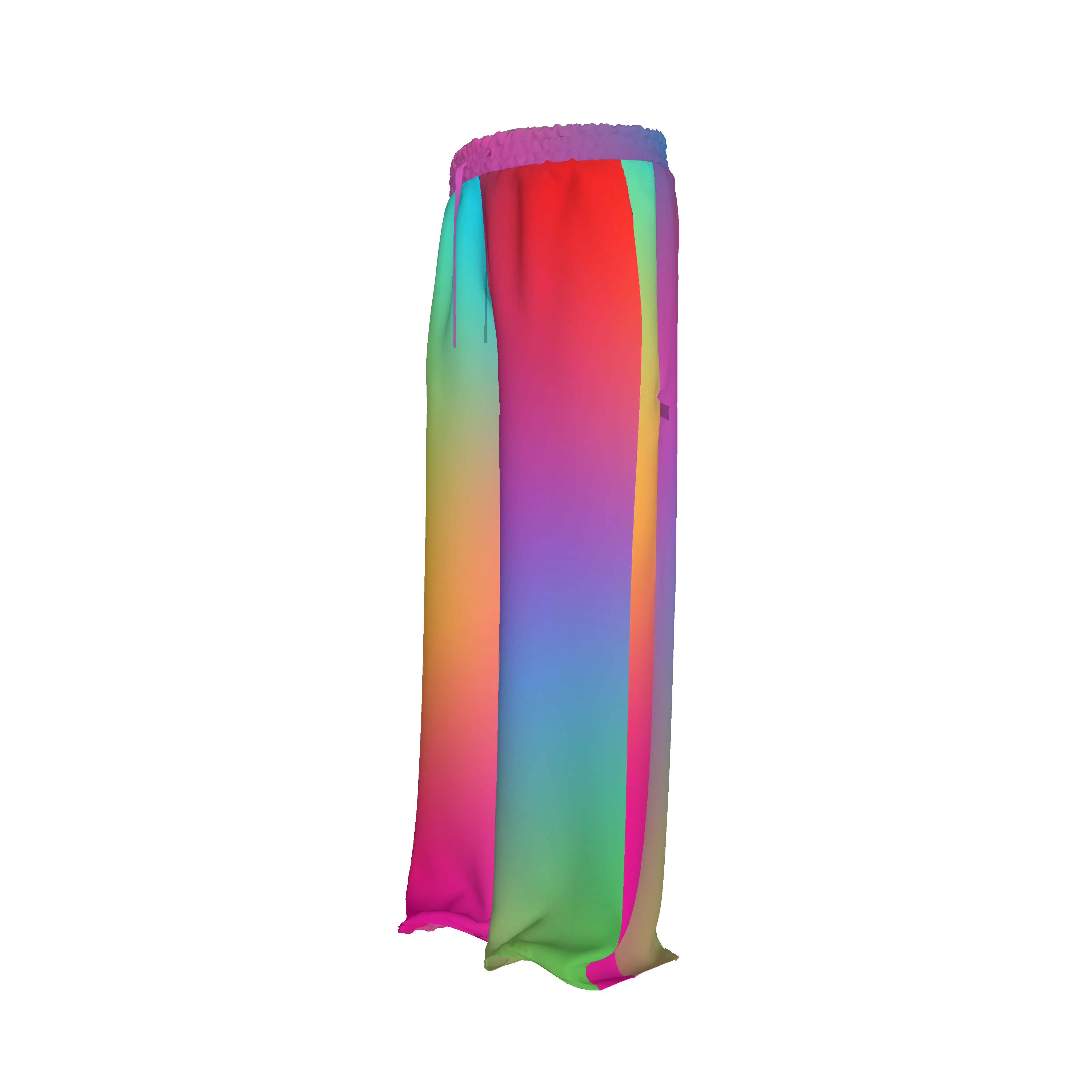Rainbow Gradient Drawstring Pant