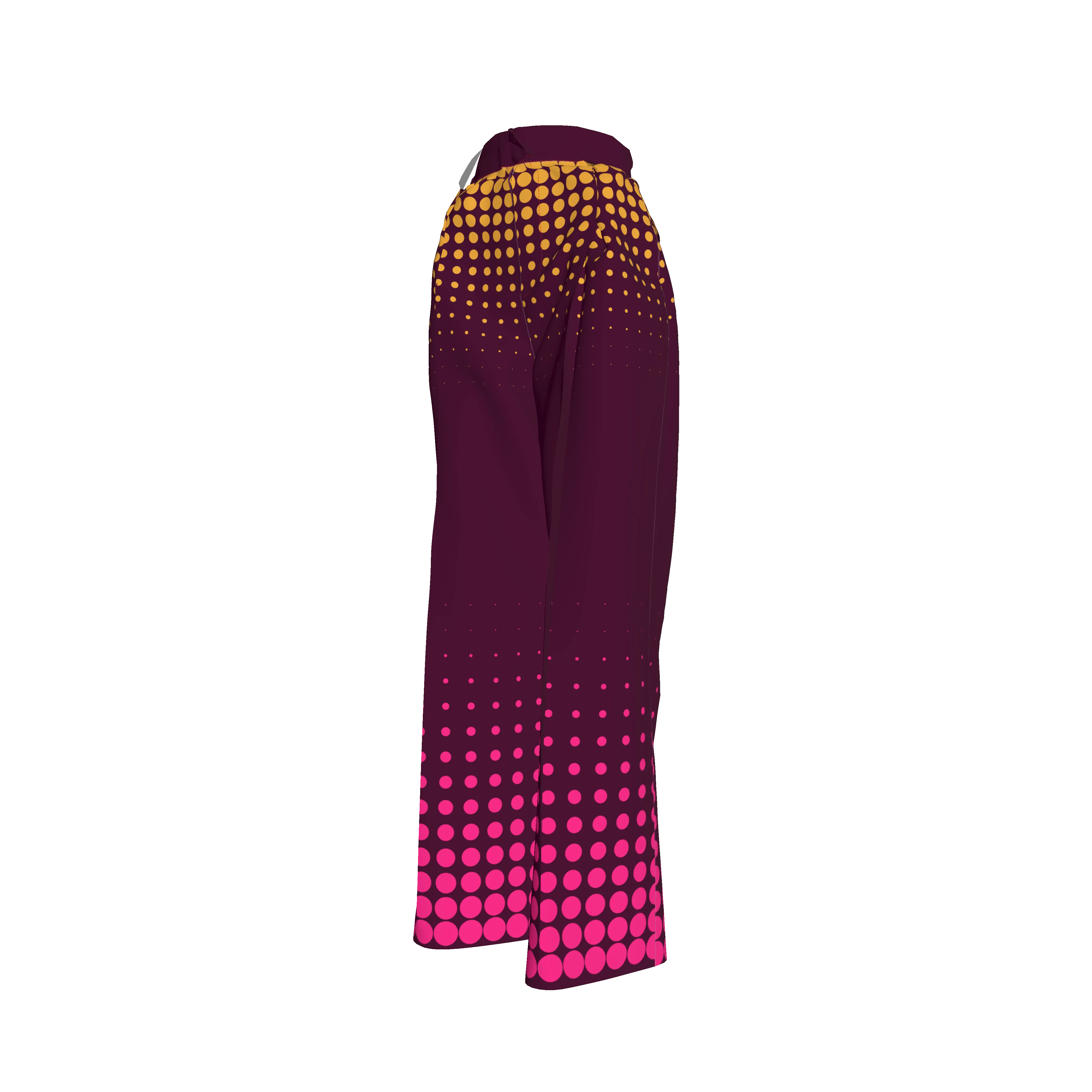 Berry Dot Wide Leg Trouser