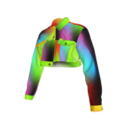 Slow Burn Cropped Denim Jacket