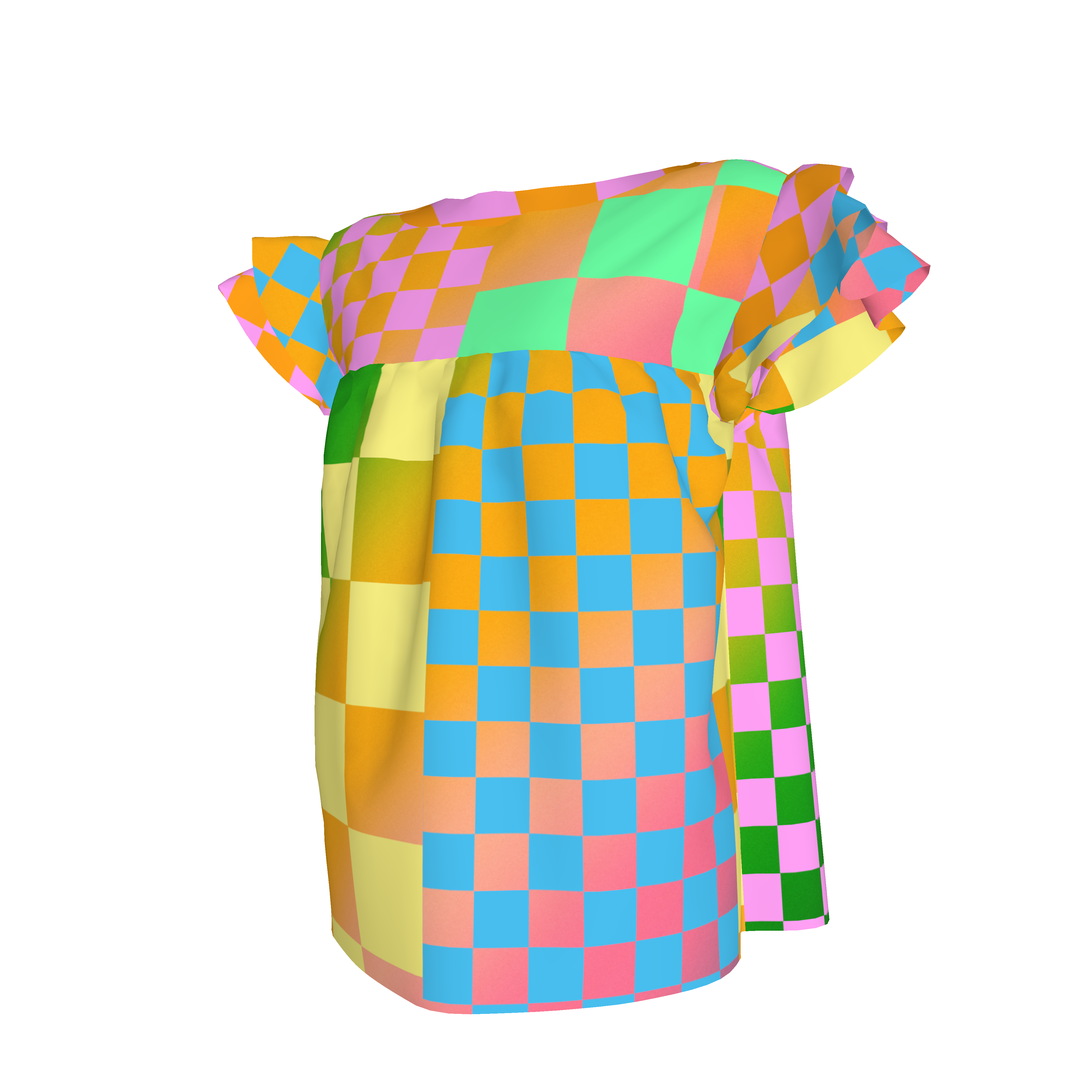 Kid's Psycheck Winged Sleeve Top