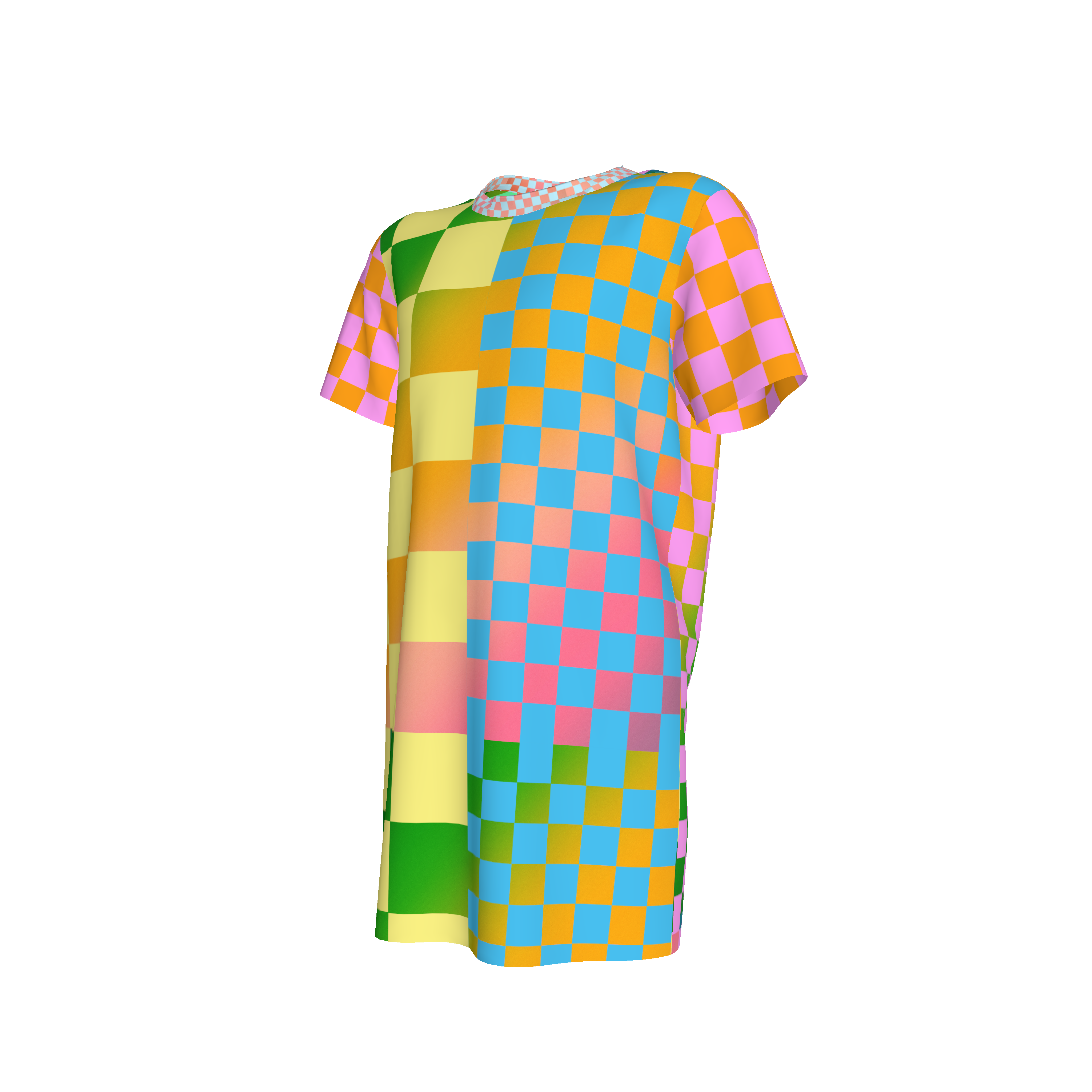 BruceGlen Psycheck Kid's T-Shirt Dress