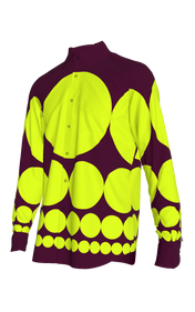 Neon Dot Button up Shirt