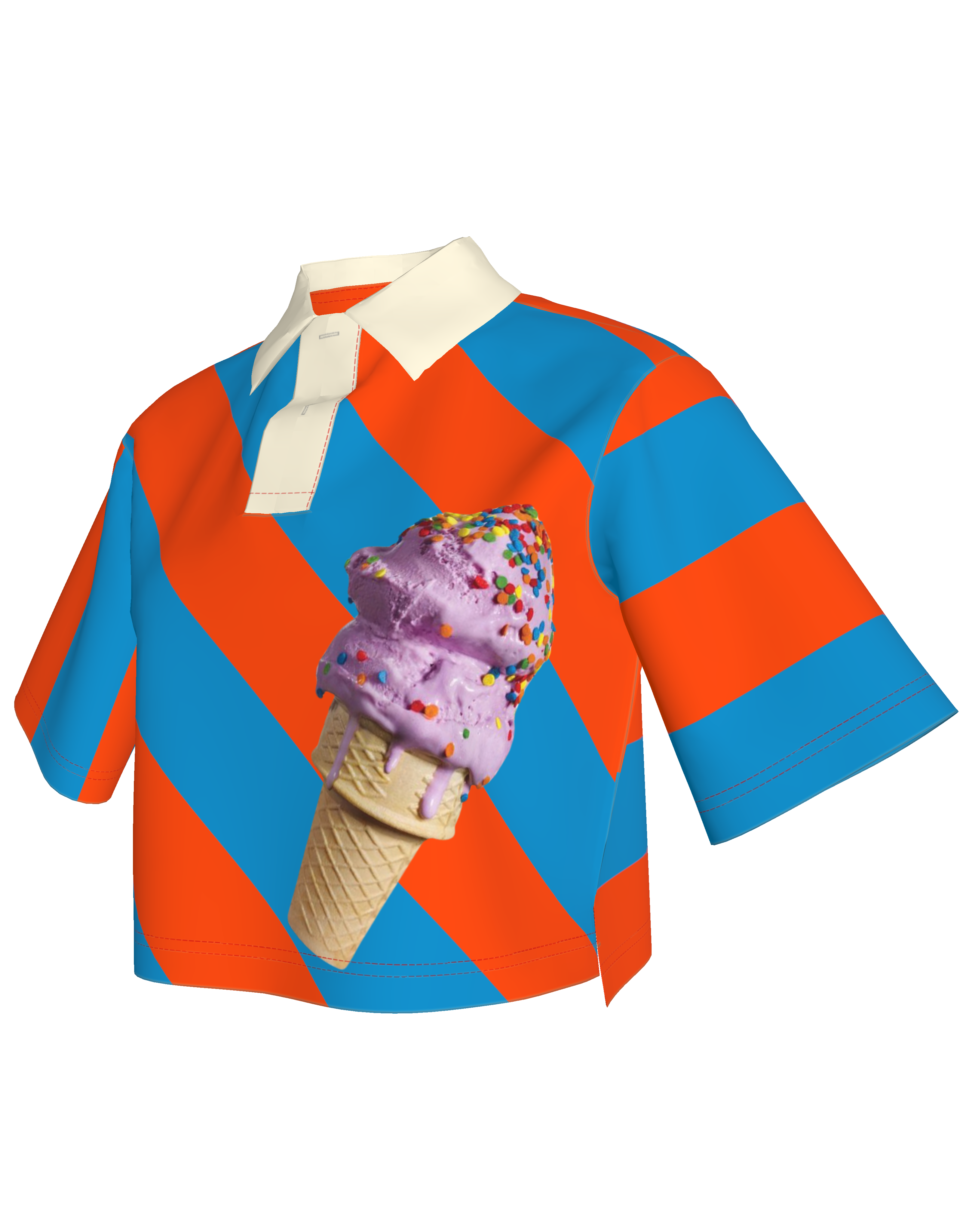 Ice Cream Rugby Polo