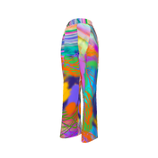 Rainbow Rock Scribble Wide Leg Trousers