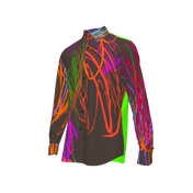 Chocolate Scribble Button-Up