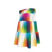 BruceGlen Color Code Kid's Tiered Dress