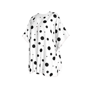 FF x BG White Dot Caftan Blouse