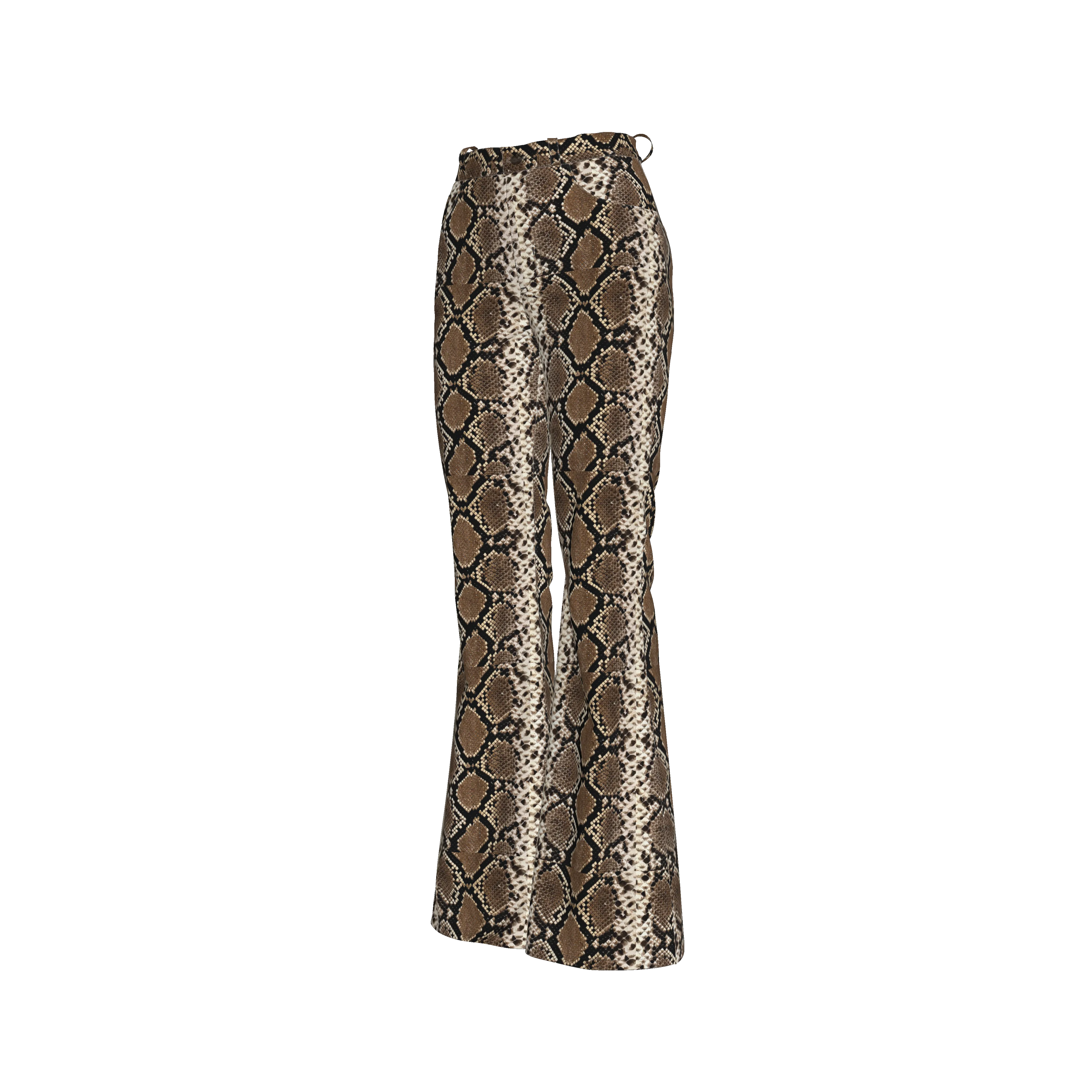 Python Super Flare Jeans