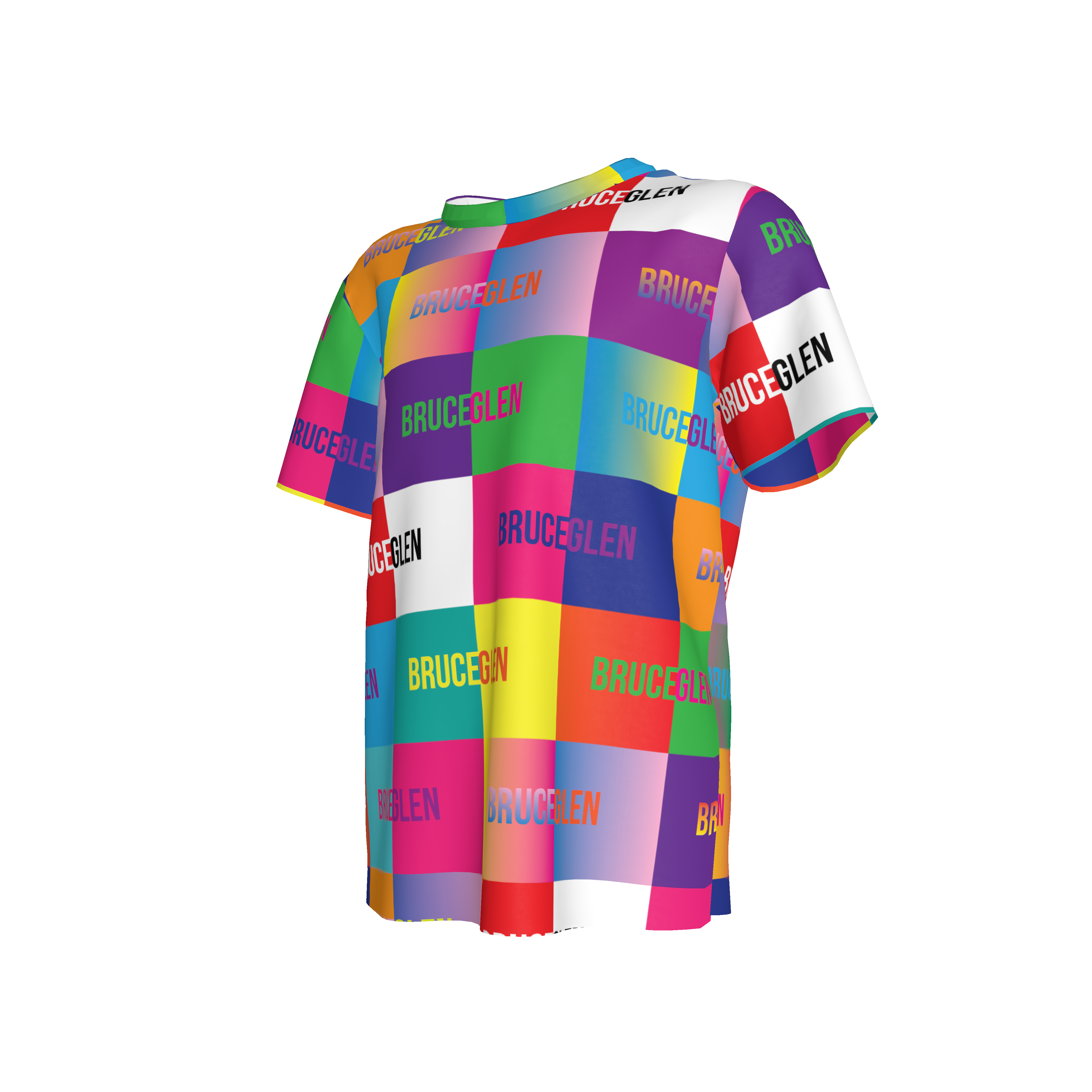 BruceGlen Logo Blocks Kid's Tee