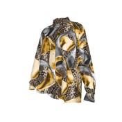 Python Rings Button Up