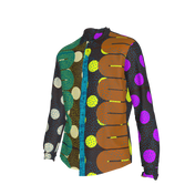 MS DC Small Dot Button Up