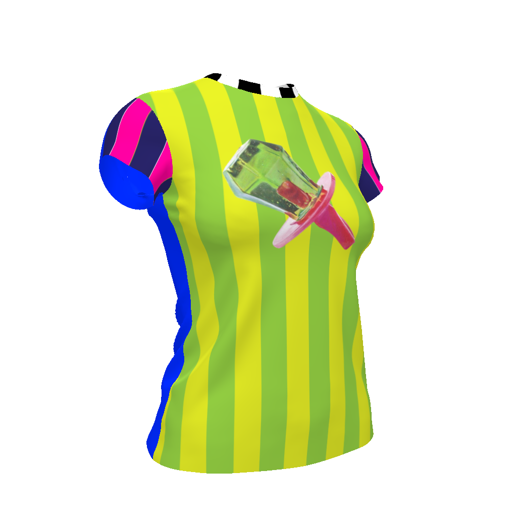 Ring Pop Cap Sleeve Tee
