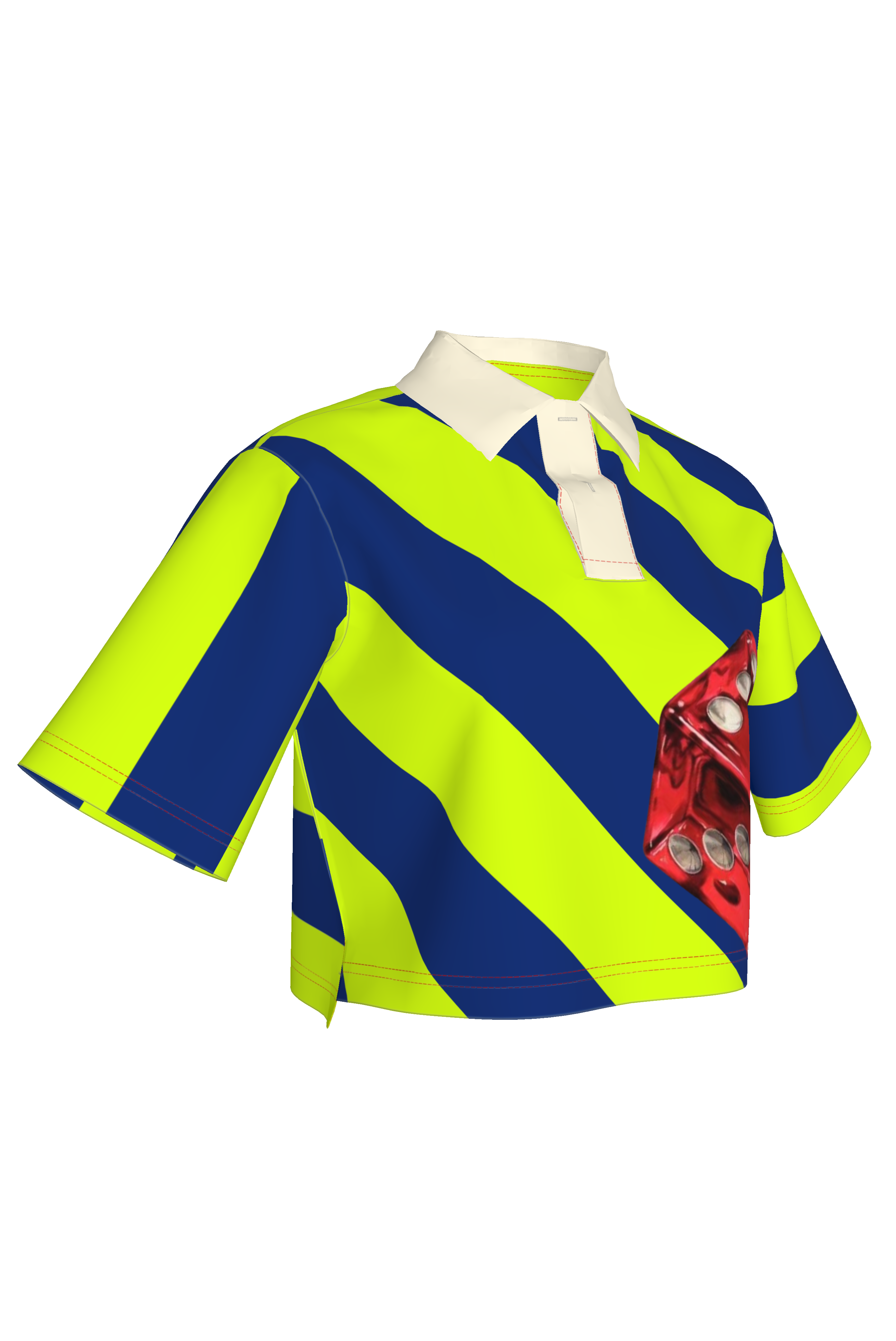 Chance Rugby Cropped Polo