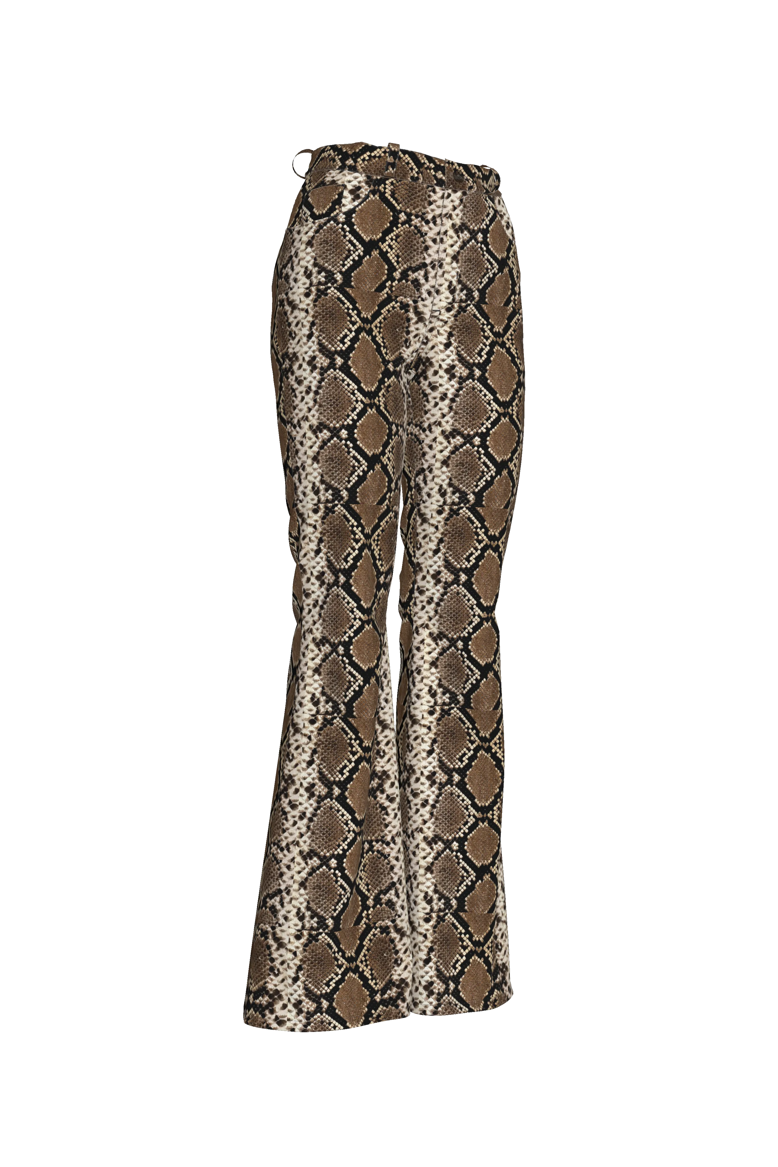 Python Super Flare Jeans