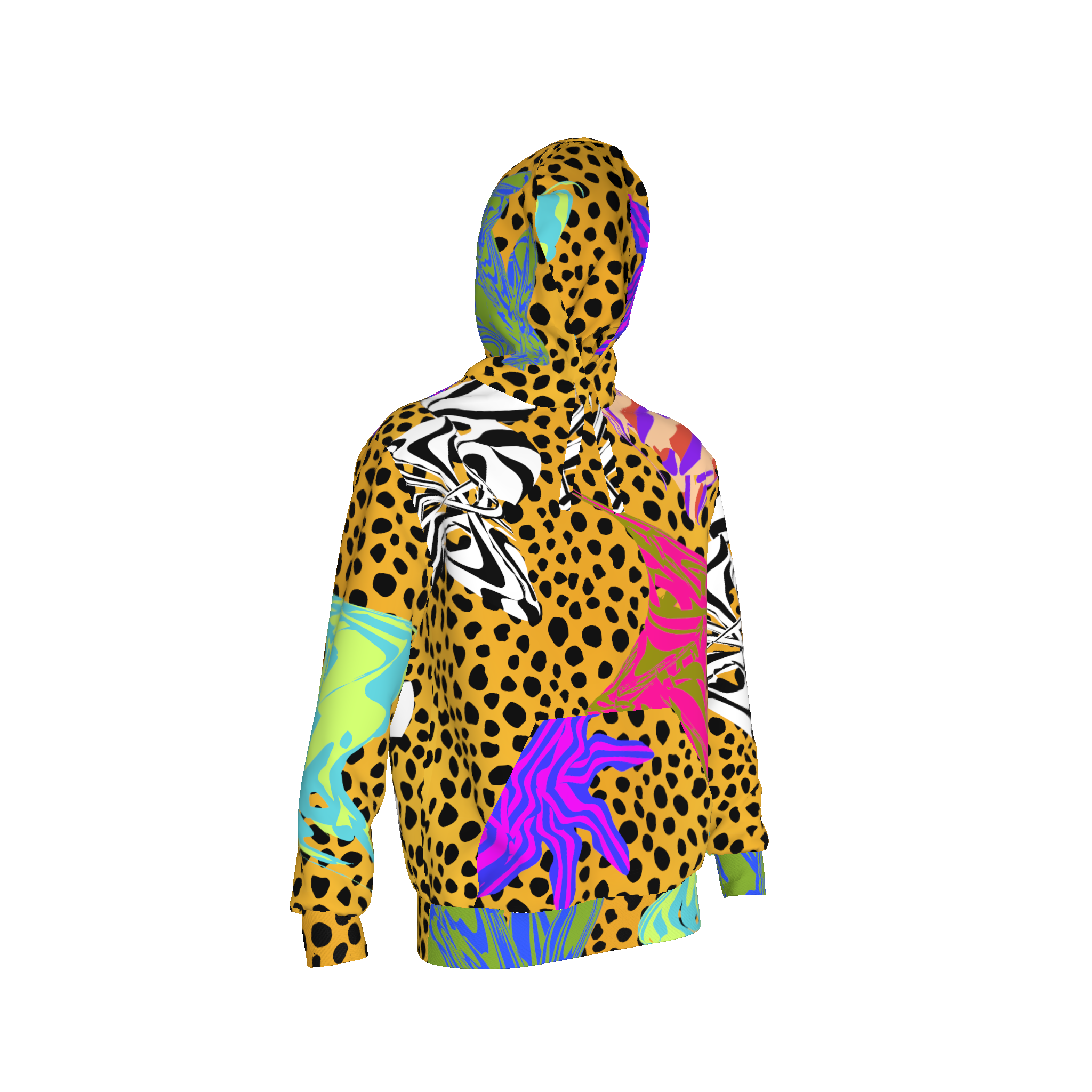 Cheetah Scramble Hoodie