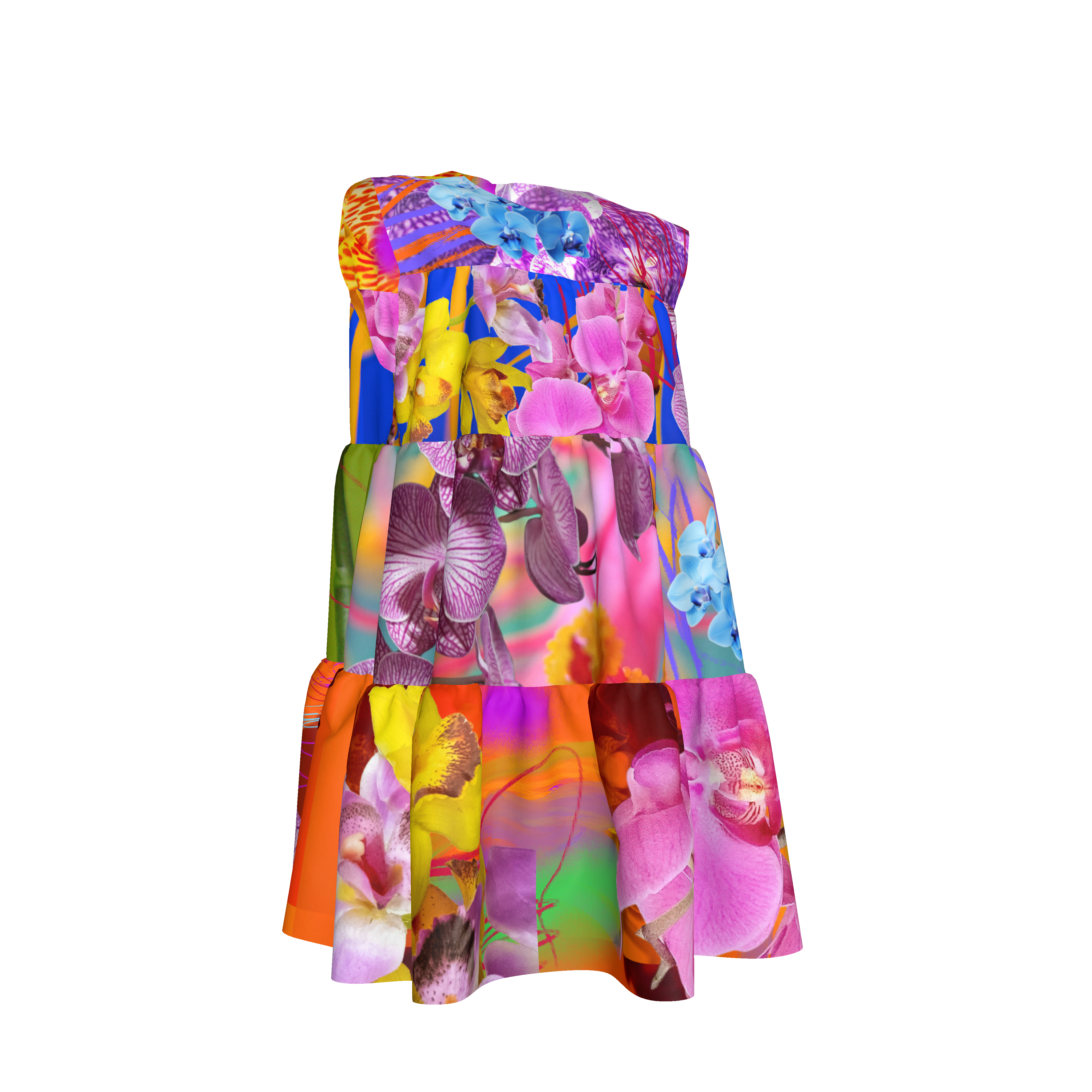 Hue Crew by BruceGlen Party Orchid Kid's Mini Dress