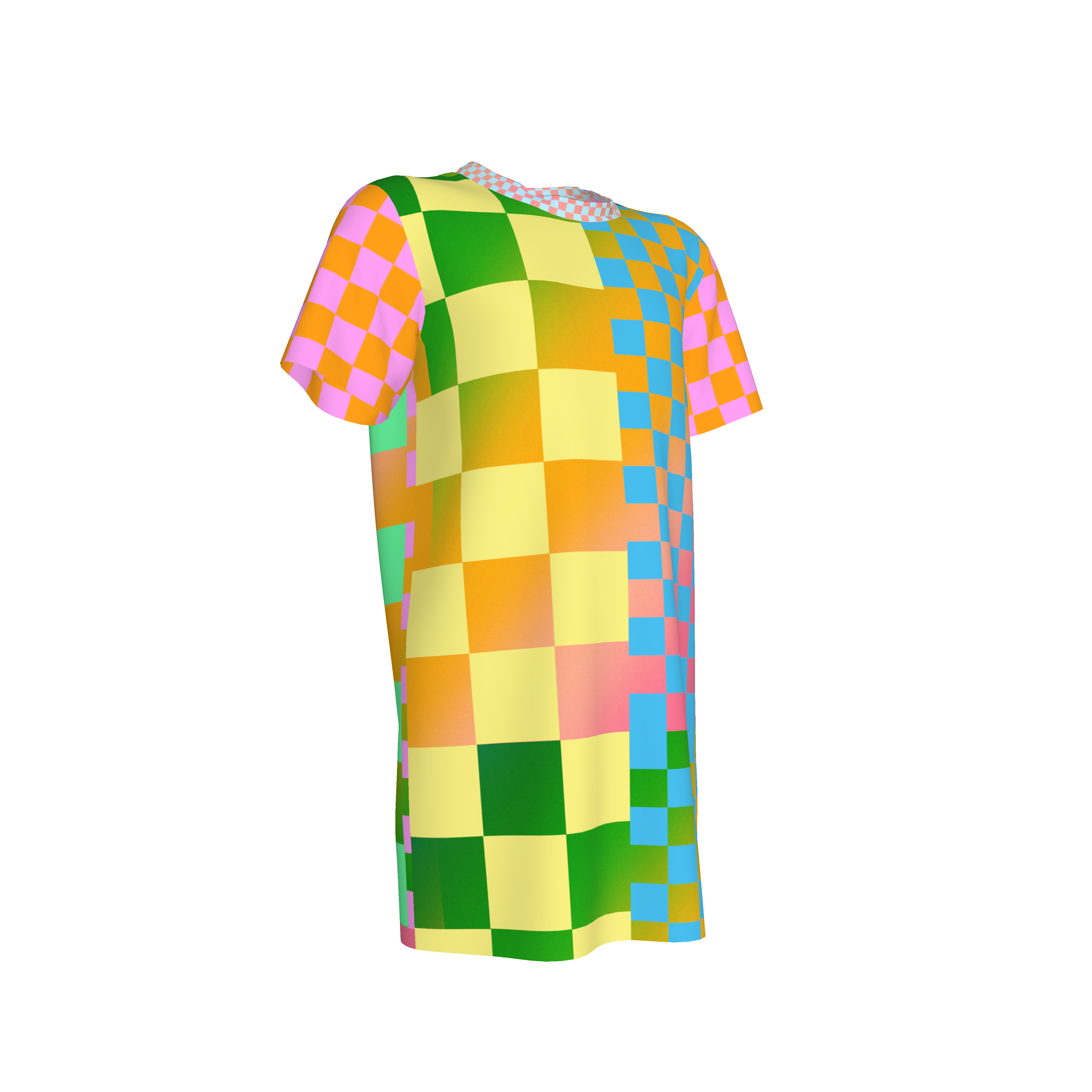 BruceGlen Psycheck Kid's T-Shirt Dress