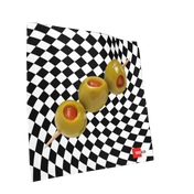 Olive Cocktail Napkin