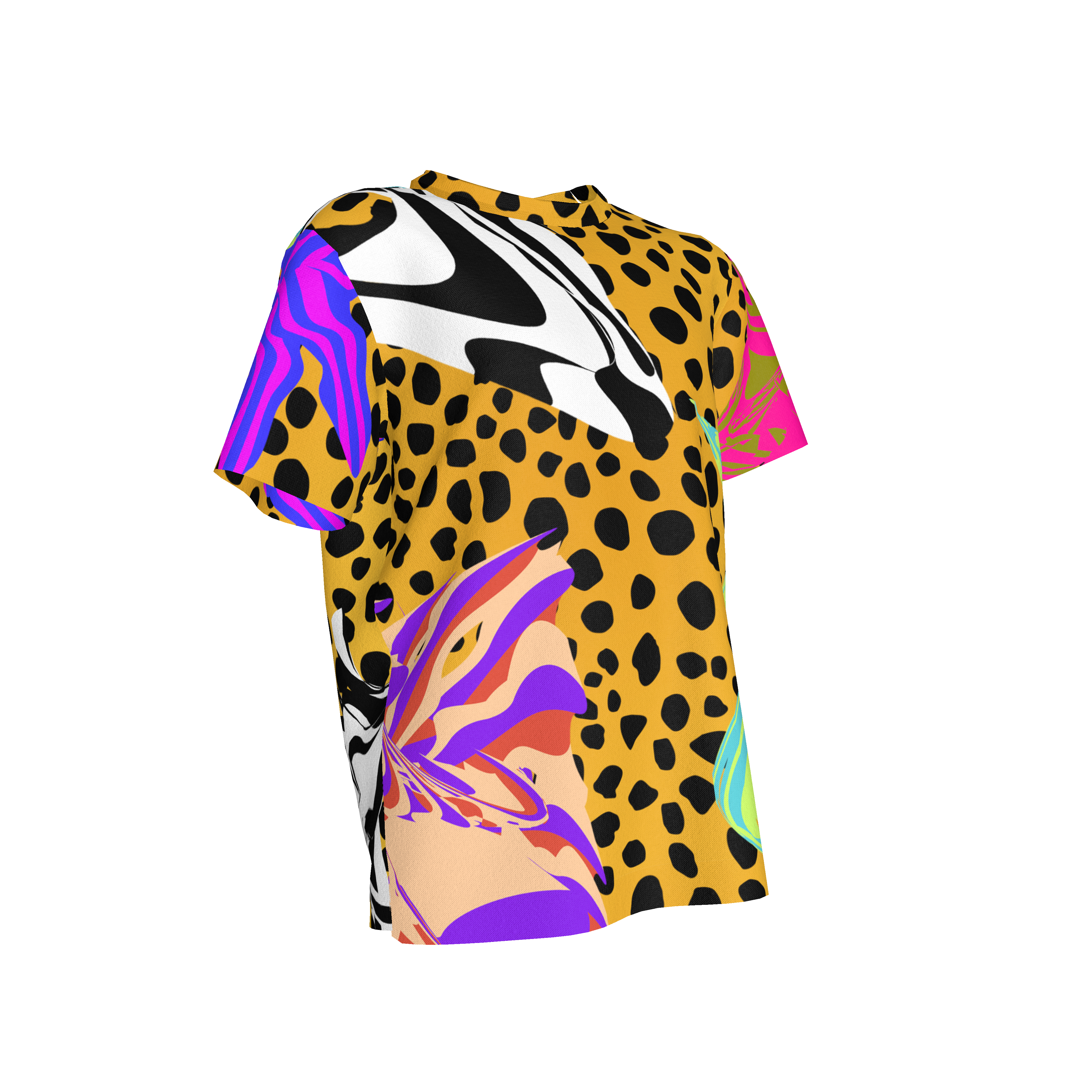 BruceGlen Cheetah Scramble Kid's Tee