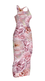 Pink Rose Tank Dress