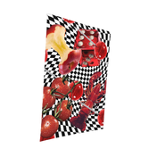 Red Warped Check Placemat