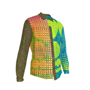 MS DC Big Dot Button Up