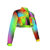 Slow Burn Cropped Denim Jacket
