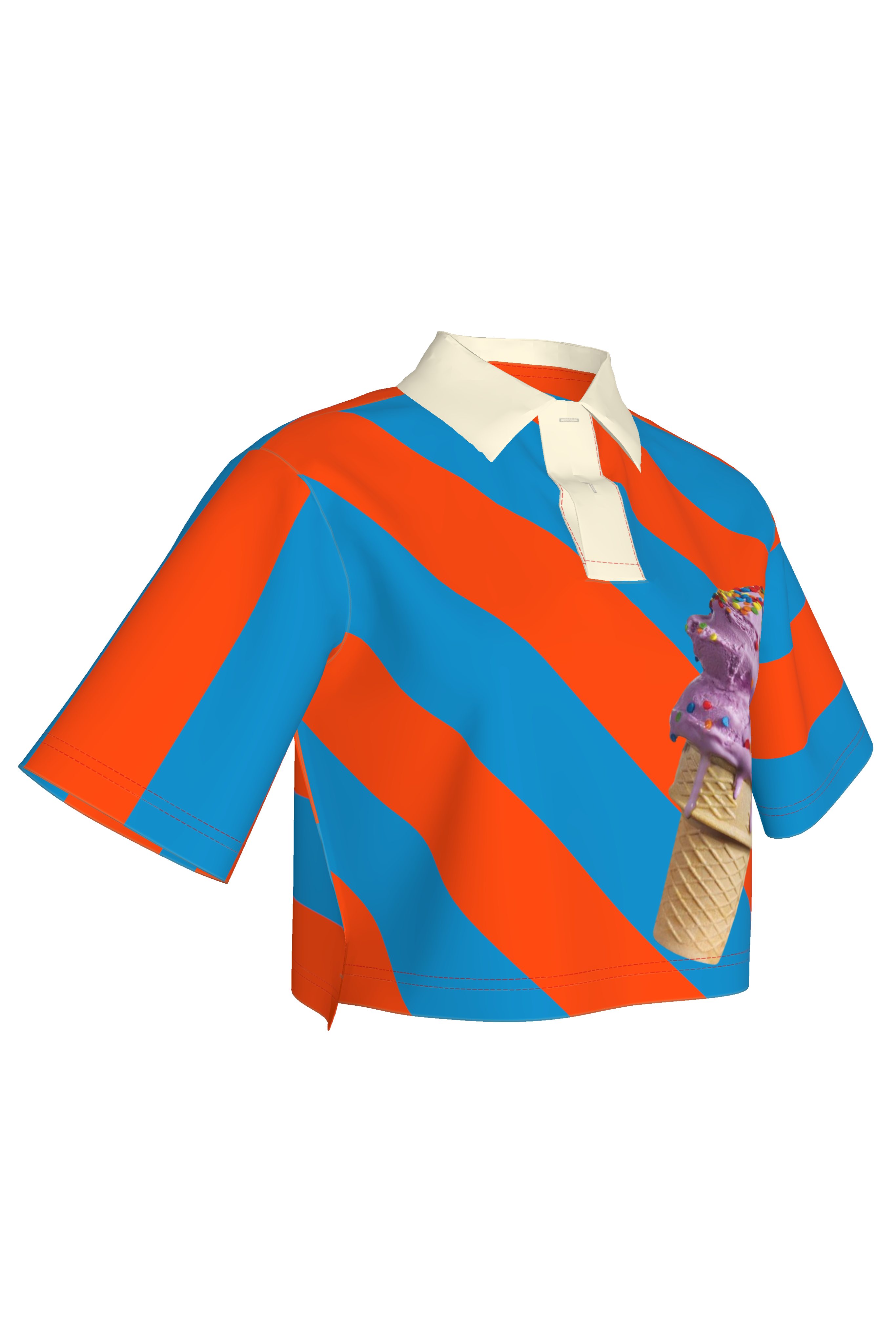 Ice Cream Rugby Polo