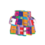 BruceGlen Logo Blocks Kid's Smocked Skirt