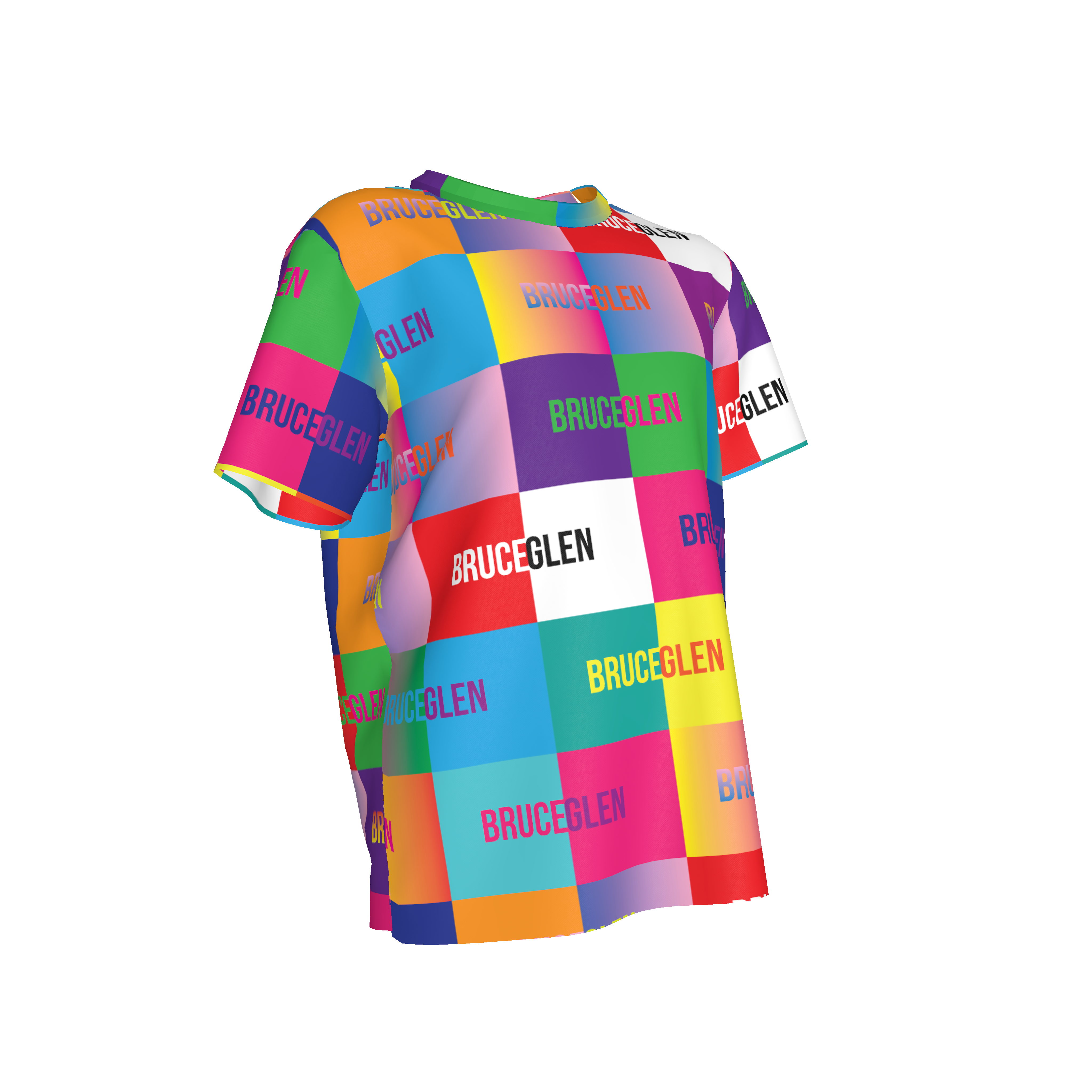 BruceGlen Logo Blocks Kid's Tee