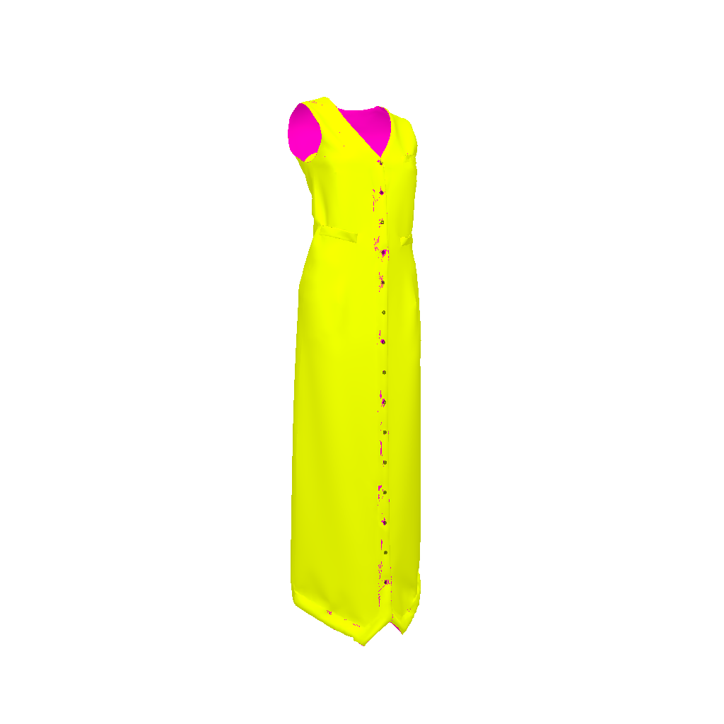 Chartreuse Linen Maxi Vest