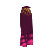 Berry Dot Wide Leg Trouser