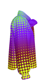 Ombre dot Bow Blouse