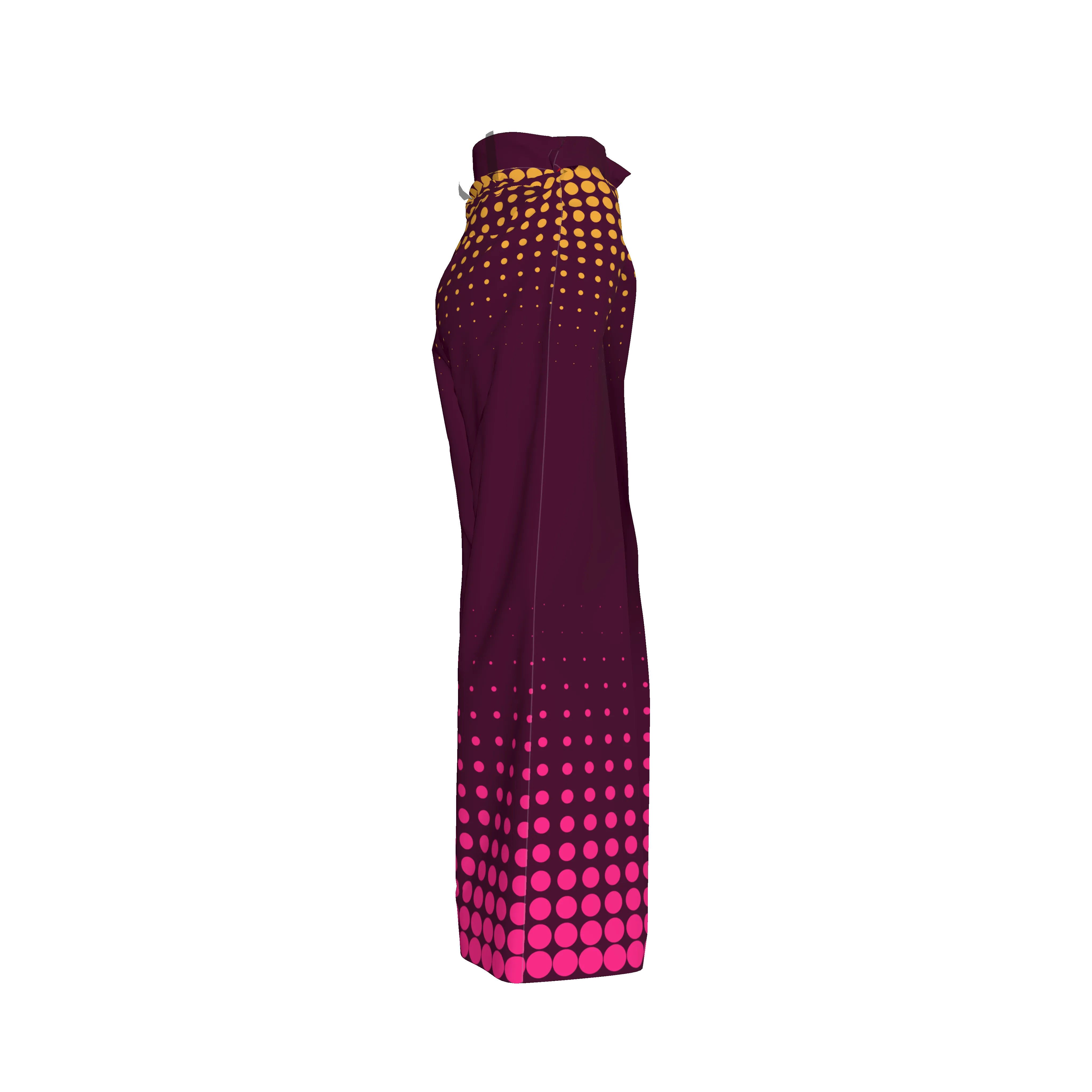 Berry Dot Wide Leg Trouser