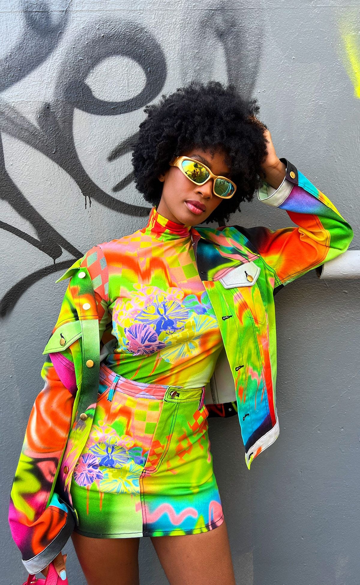 Graffiti Turtleneck