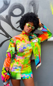 Graffiti Turtleneck