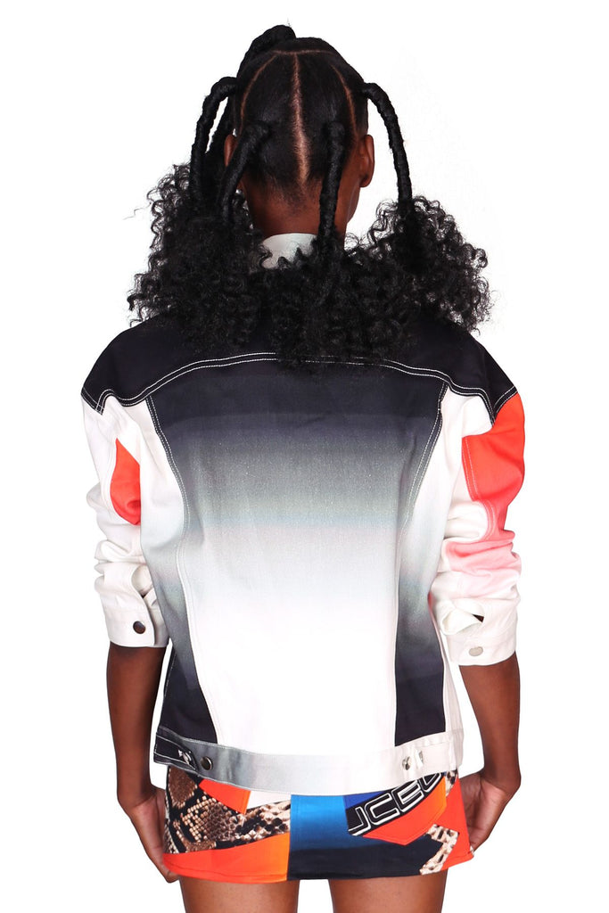 Unisex Signature Logo Jean Jacket