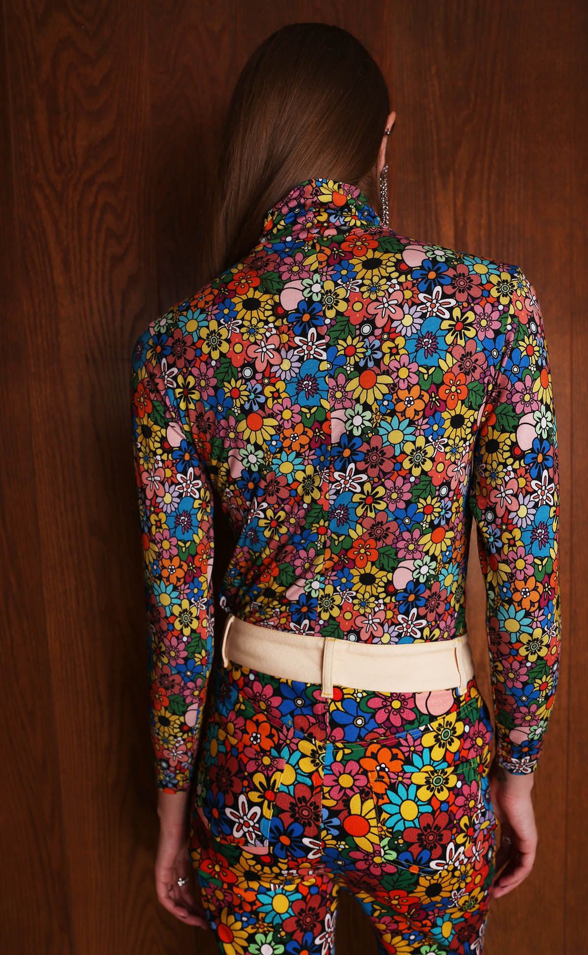 Psychedelic Garden Turtleneck